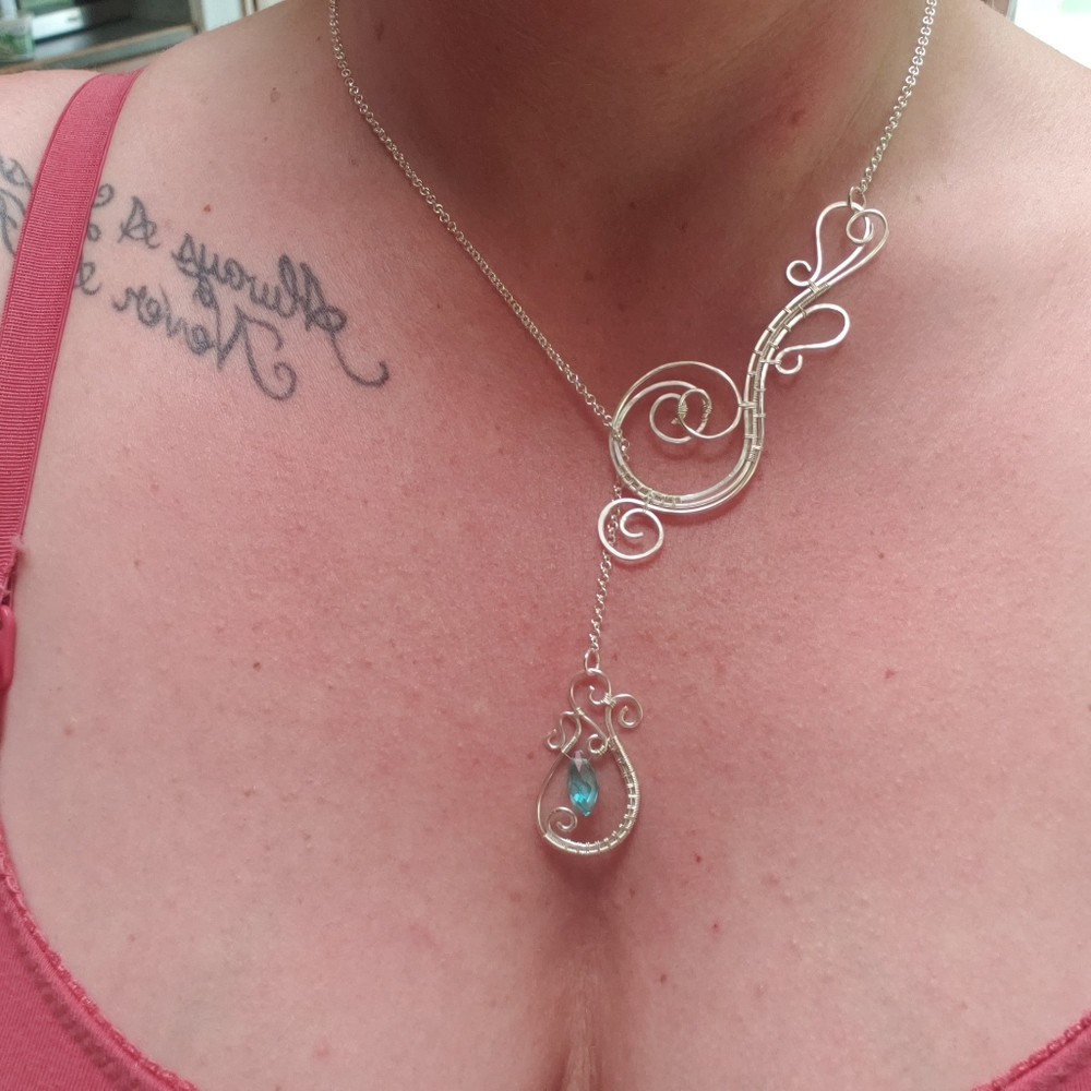 Aurora Lariat Necklace